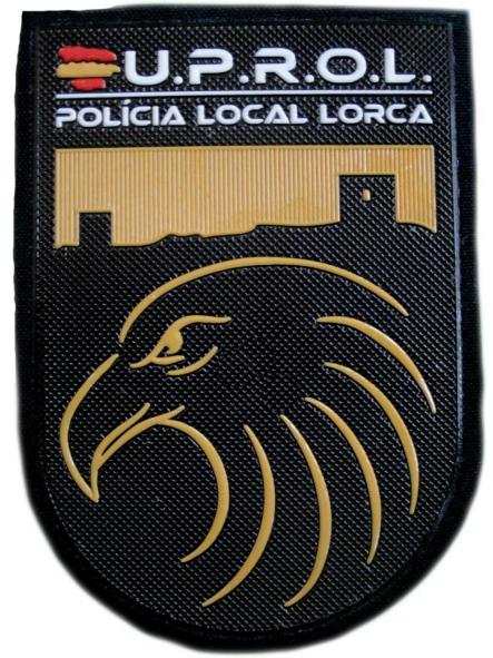 Policía Local Lorca UPROL Murcia parche insignia emblema distintivo