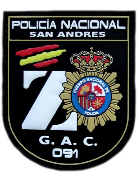 Policía Nacional CNP Grupo de Atención al Ciudadano GAC de San Andrés Parche Insignia Emblema Distintivo [0]