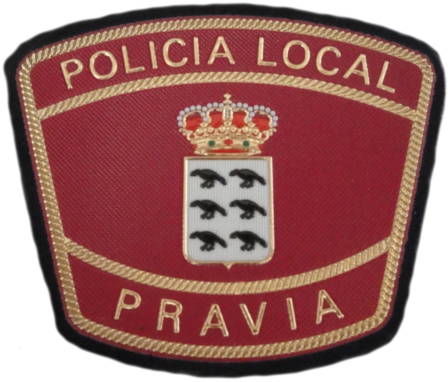 Policía Local Pravia Asturias parche insignia emblema distintivo
