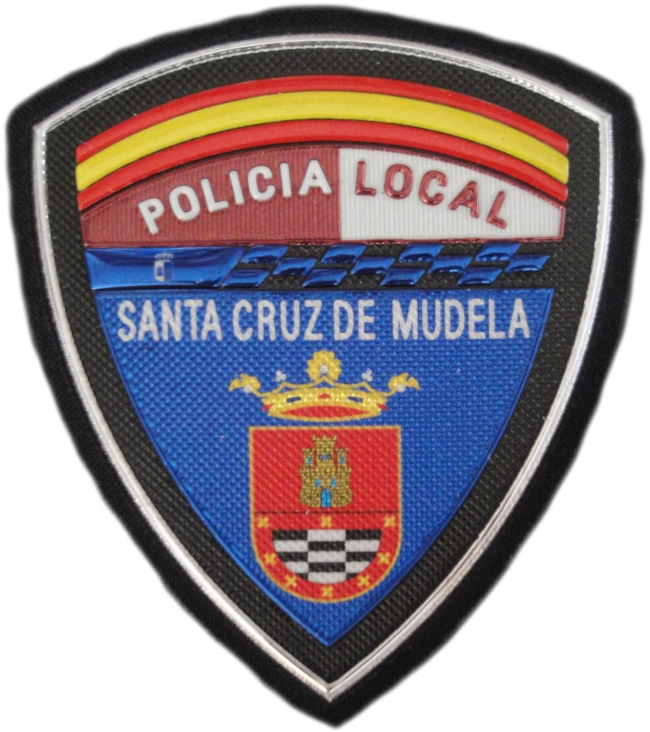 Policía Local Santa Cruz de Mudela Castilla la Mancha parche insignia emblema distintivo