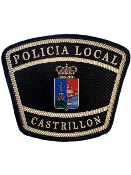 Policía Local Castrillón Asturias parche insignia emblema distintivo Police Dept