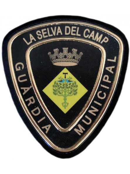 Policía Guardia Municipal La Selva del Camp Cataluña parche insignia emblema distintivo Police Dept