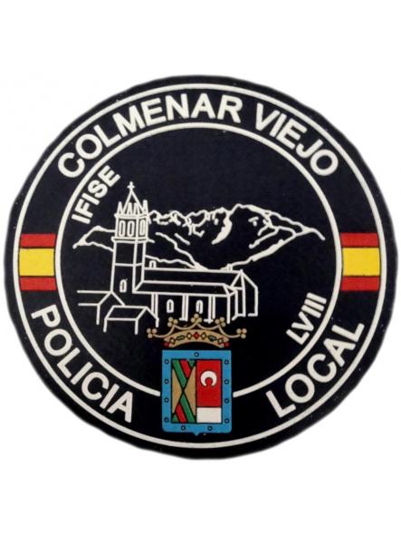 Policía Local Colmenar Viejo parche insignia emblema distintivo Police Dept