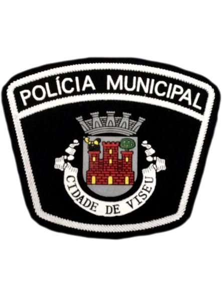 Policía Municipal Ciudad de Viseu Portugal parche insignia emblema distintivo Police Dept