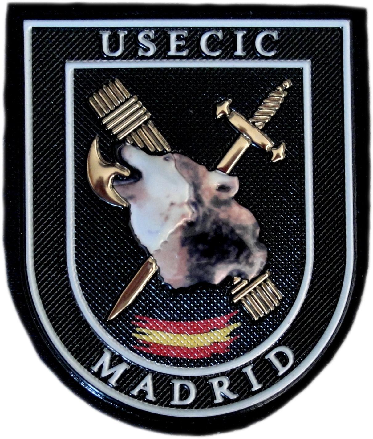 Guardia civil Usecic Madrid parche insignia emblema distintivo gendarmerie patch ecusson