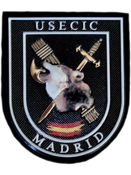Guardia civil Usecic Madrid parche insignia emblema distintivo gendarmerie patch ecusson