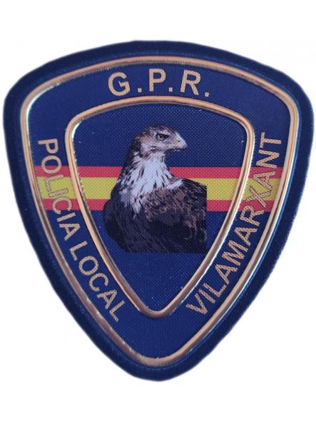 Policía Local Vilamarxant GPR Grupo de Prevención y Reacción Comunidad Valenciana parche insignia emblema distintivo [0]