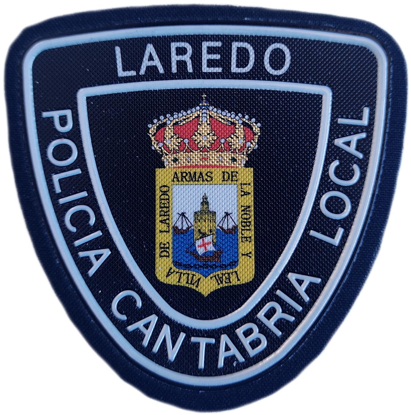 Policía Local Laredo Cantabria parche insignia emblema distintivo patch ecusson