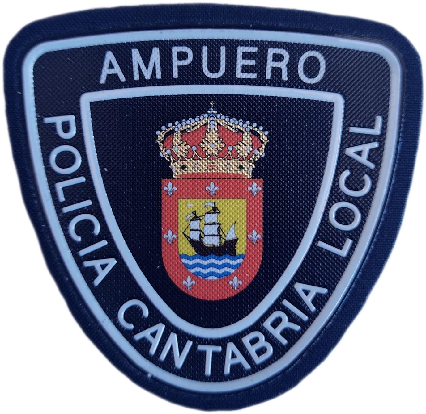 Policía Local Ampuero Cantabria parche insignia emblema distintivo