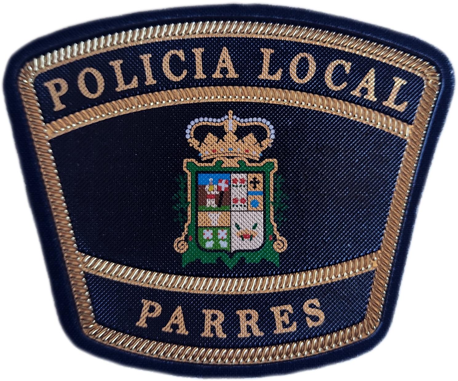 Policía Local Parres Asturias parche insignia emblema distintivo Police Dept