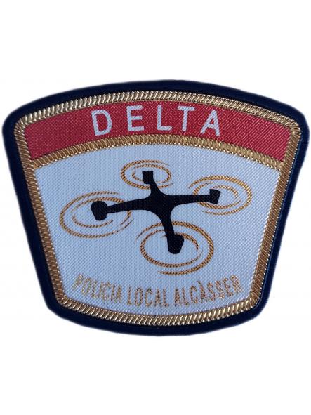 Policía Local Alcasser Unidad Dron Delta Comunidad Valenciana parche insignia emblema distintivo