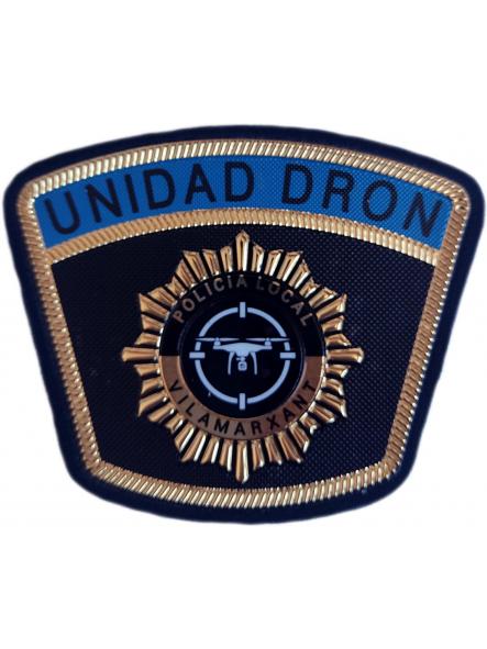 Policía Local Vilamarxant Unidad Dron Comunidad Valenciana parche insignia emblema distintivo