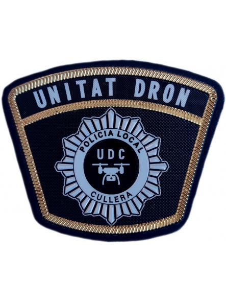 Policía Local Cullera Unidad Dron Unitat Comunidad Valenciana parche insignia emblema distintivo [0]