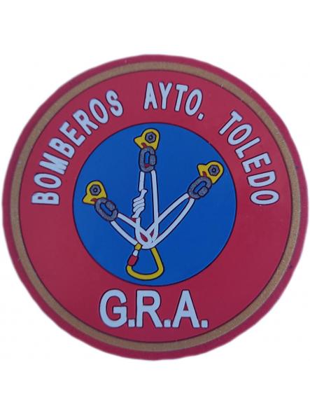 Cuerpo Bomberos Toledo GRA Grupo de Rescate en Altura parche insignia emblema distintivo [0]