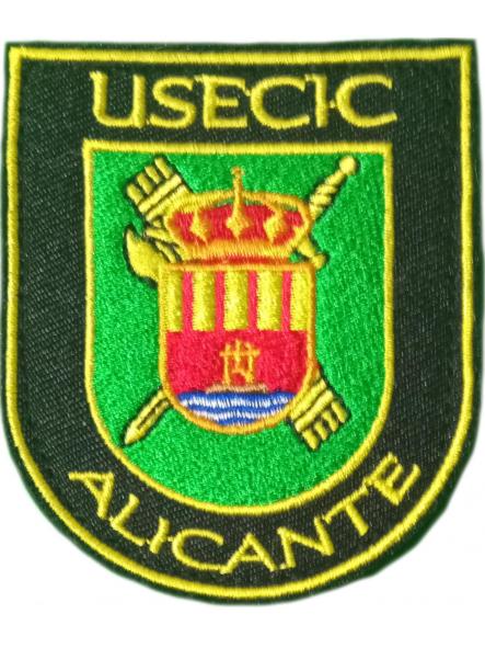 Guardia Civil Usecic Alicante parche insignia emblema distintivo bordado 