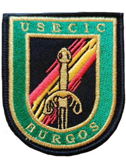 Guardia Civil Usecic Burgos parche insignia emblema distintivo bordado patch ecusson gendarmerie 