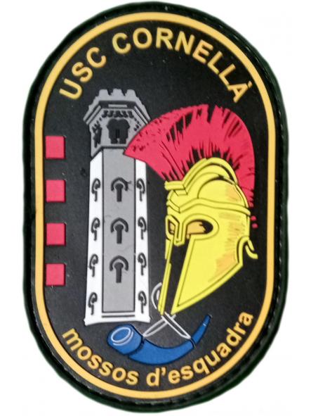 Policía Mossos d´esquadra USC Cornellá parche insignia emblema distintivo