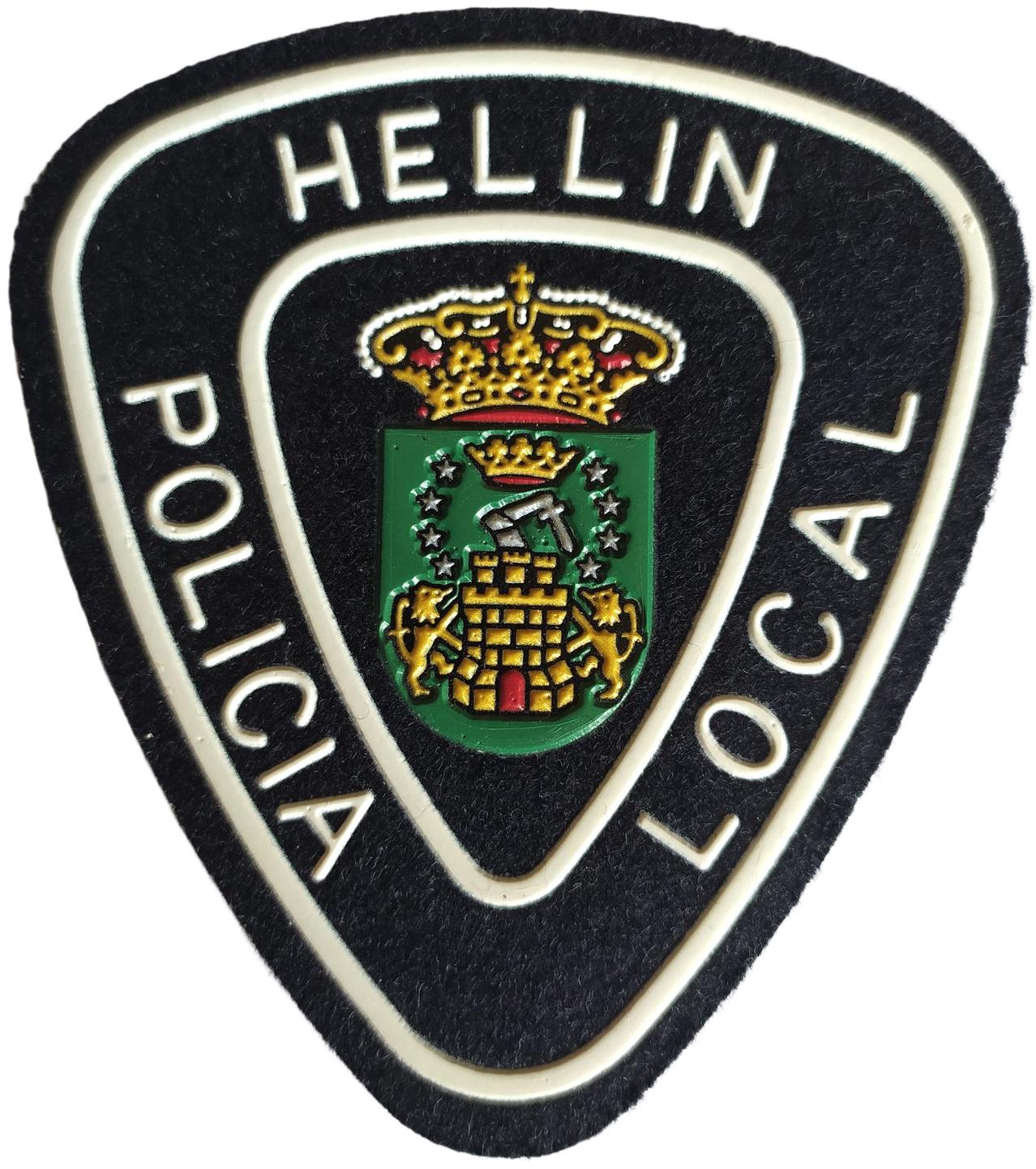 Policía Local Hellín Castilla la Mancha parche insignia emblema distintivo