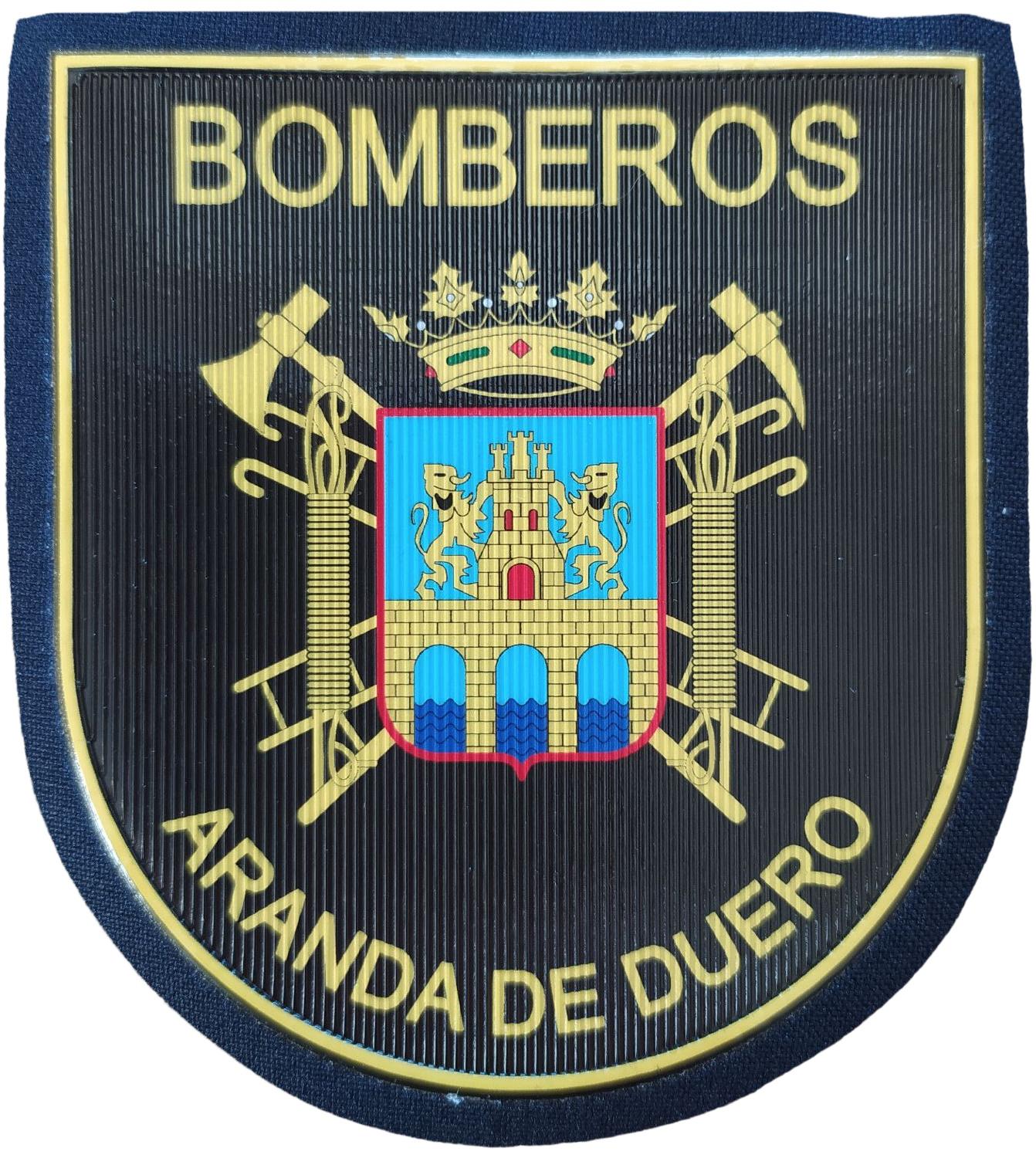 Bomberos de Aranda de Duero Burgos Castilla León parche insignia emblema Fire patch ecusson pompiers