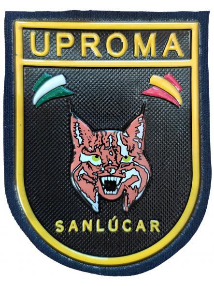 Policía Local Sanlúcar UPROMA Unidad de Protección Medioambiental Cádiz parche insignia emblema distintivo