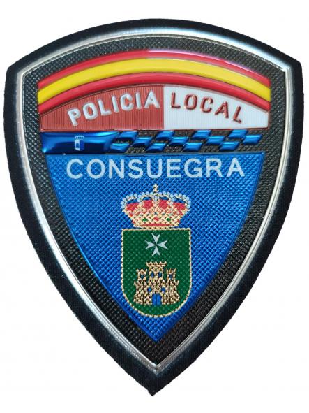 Policía Local Consuegra Castilla la Mancha parche insignia emblema distintivo