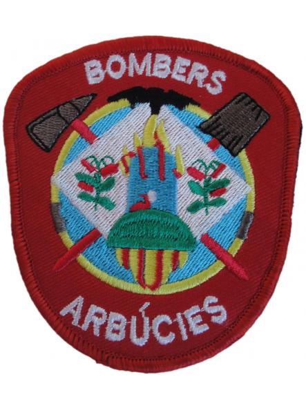 Bombers de Arbúcies Cataluña Bomberos parche insignia emblema distintivo Fire Dept 