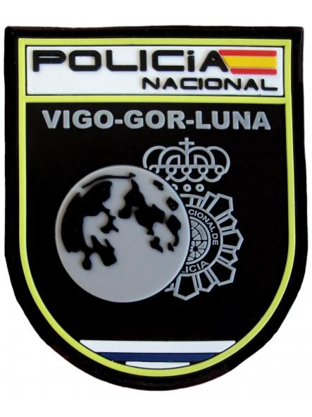 Policía Nacional CNP Vigo Grupo Operativo de Respuesta GOR Luna parche insignia emblema distintivo