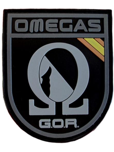 Policía Nacional CNP Omegas Grupo Operativo de Respuesta GOR Valencia parche insignia emblema distintivo