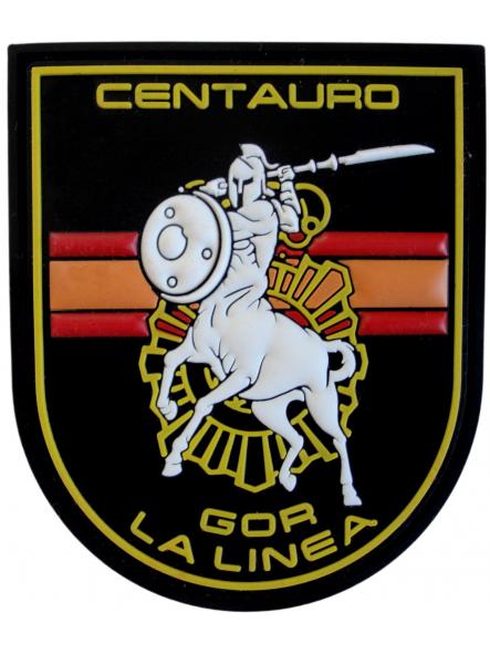 Policía Nacional CNP Centauro Grupo Operativo de Respuesta GOR La Línea de la Concepción de parche insignia emblema distintivo