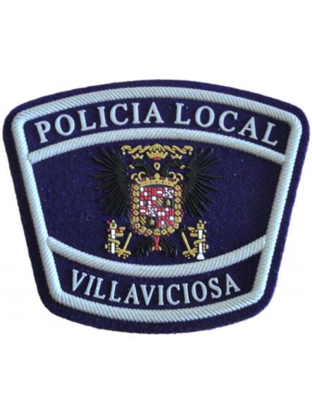 Policía Local Villaviciosa Asturias parche insignia emblema distintivo Police Dept
