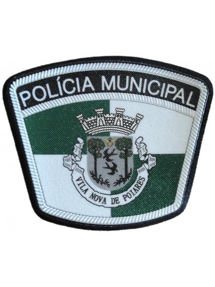 Policía Municipal Vila Nova de Poiares Portugal parche insignia emblema distintivo Police Dept [0]