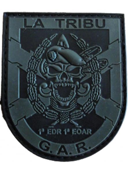 Guardia Civil GAR La Tribu 1 EDR 1 EOAR verde parche insignia emblema distintivo [0]