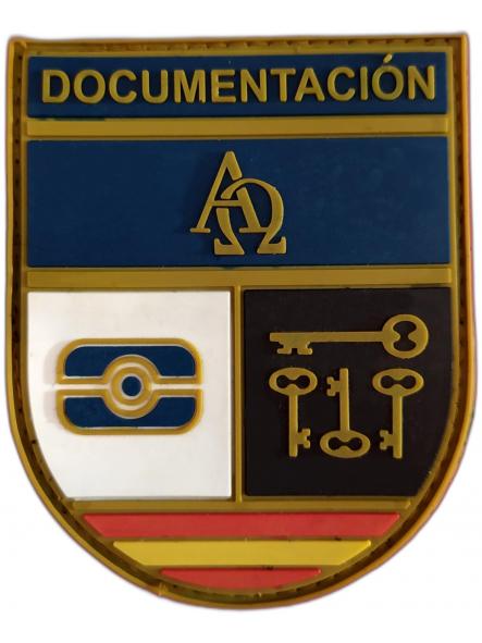 Policía Nacional CNP Documentación parche insignia emblema distintivo