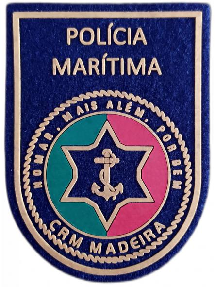Policía Marítima de Portugal CRM Madeira parche insignia emblema distintivo Sea Police [0]