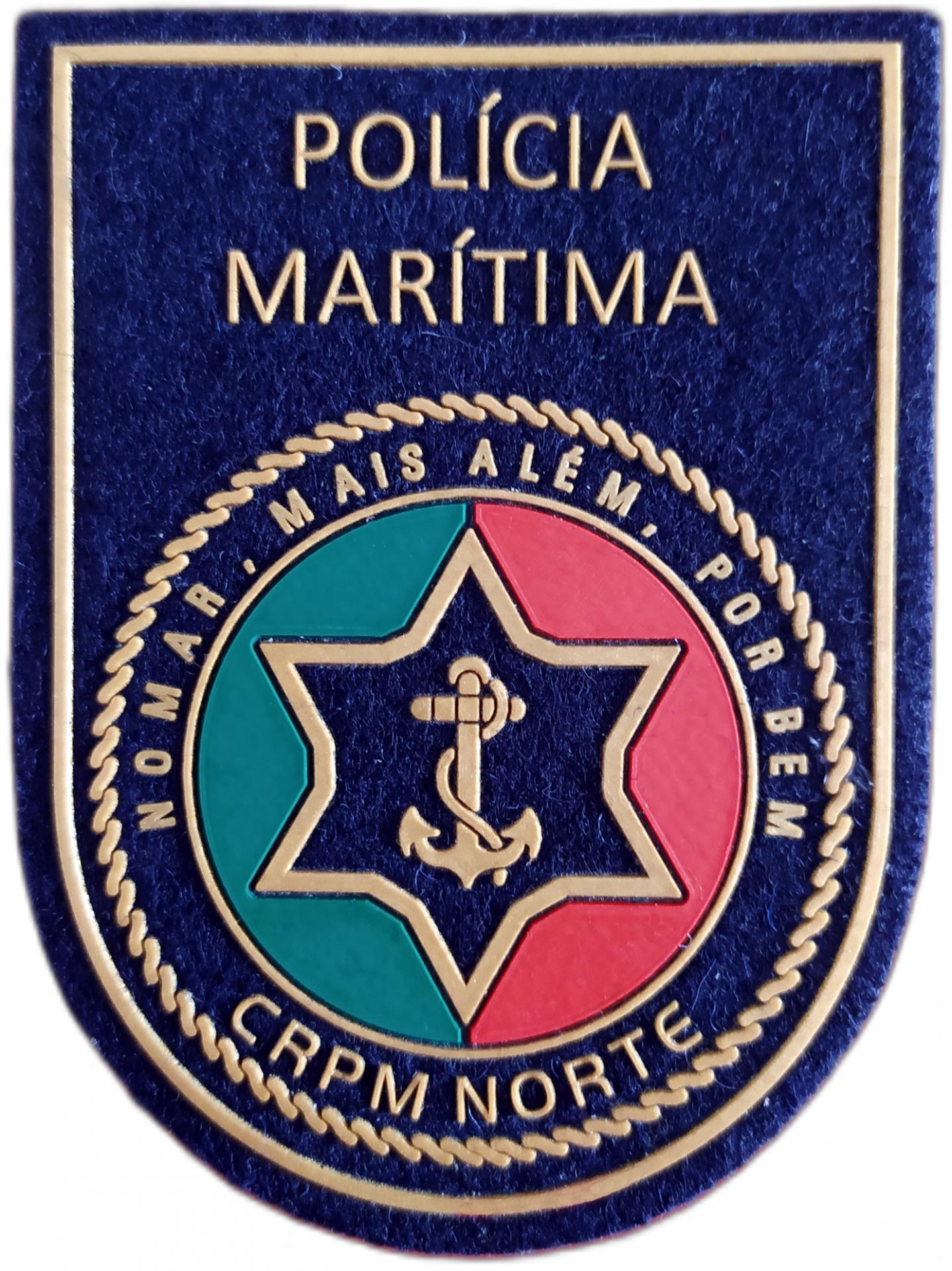 Policía Marítima de Portugal CRPM Norte parche insignia emblema distintivo Sea Police