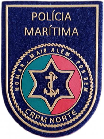 Policía Marítima de Portugal CRPM Norte parche insignia emblema distintivo Sea Police [0]