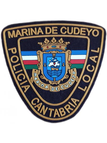 Policía Local Marina de Cudeyo Cantabria parche insignia emblema distintivo Police Dept