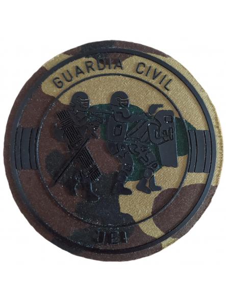Guardia Civil UEI Unidad Especial de Intervención verde camuflaje parche insignia emblema distintivo gendarmerie [0]