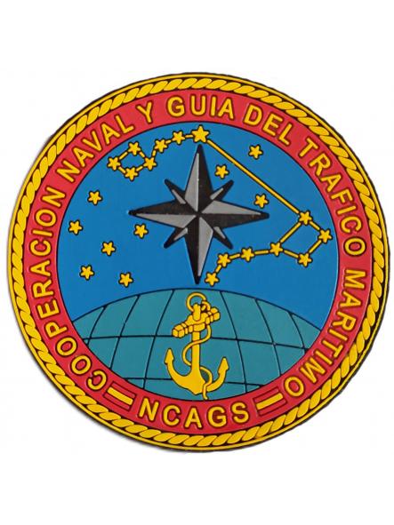 Ejército Armada Española Cooperación Naval y Guía del Tráfico Marítimo parche insignia emblema distintivo Navy [0]