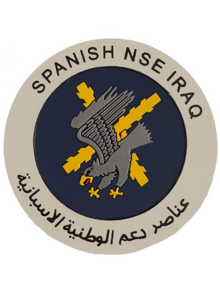 Ejército de Tierra OTAN Misión Educativa en Iraq Spanish NSE parche insignia emblema Land Force