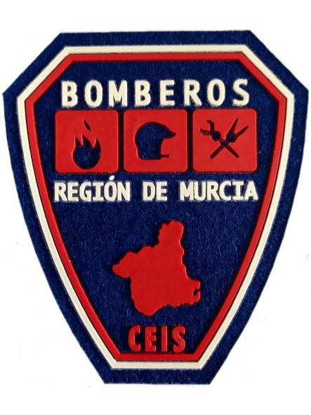Bomberos de la Región de Murcia CEIS Centro de Extinción de Incendios y Salvamento parche insignia emblema distintivo Fire Dept [0]