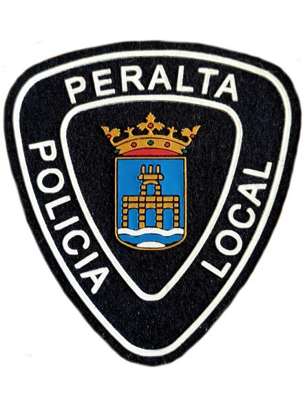 Policía Local Peralta Navarra parche insignia emblema distintivo Police Dept