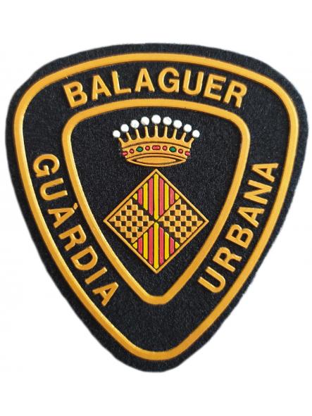 Policía Guardia Urbana Balaguer parche insignia emblema distintivo Police Dept