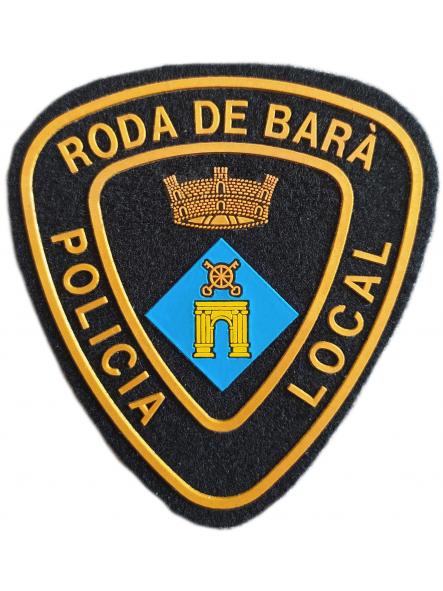 Policía Local Roda de Bara parche insignia emblema distintivo Police Dept