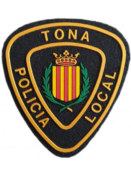 Policía Local Tona parche insignia emblema distintivo Police Dept