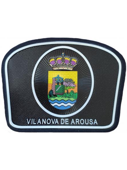 Policía Local Vilanova de Arousa Galicia parche insignia emblema distintivo Police Dept