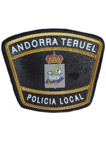 Policía Local Andorra Teruel parche insignia emblema distintivo patch ecusson [0]
