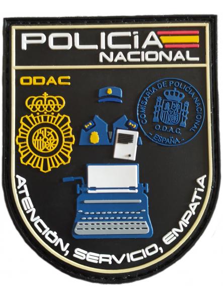 Policía Nacional ODAC Oficina de Denuncias y Atención al Ciudadano parche insignia emblema distintivo Police