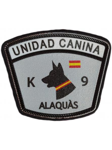 Policía Local Alaquás Unidad Canina K-9 parche insignia emblema distintivo Police Dept