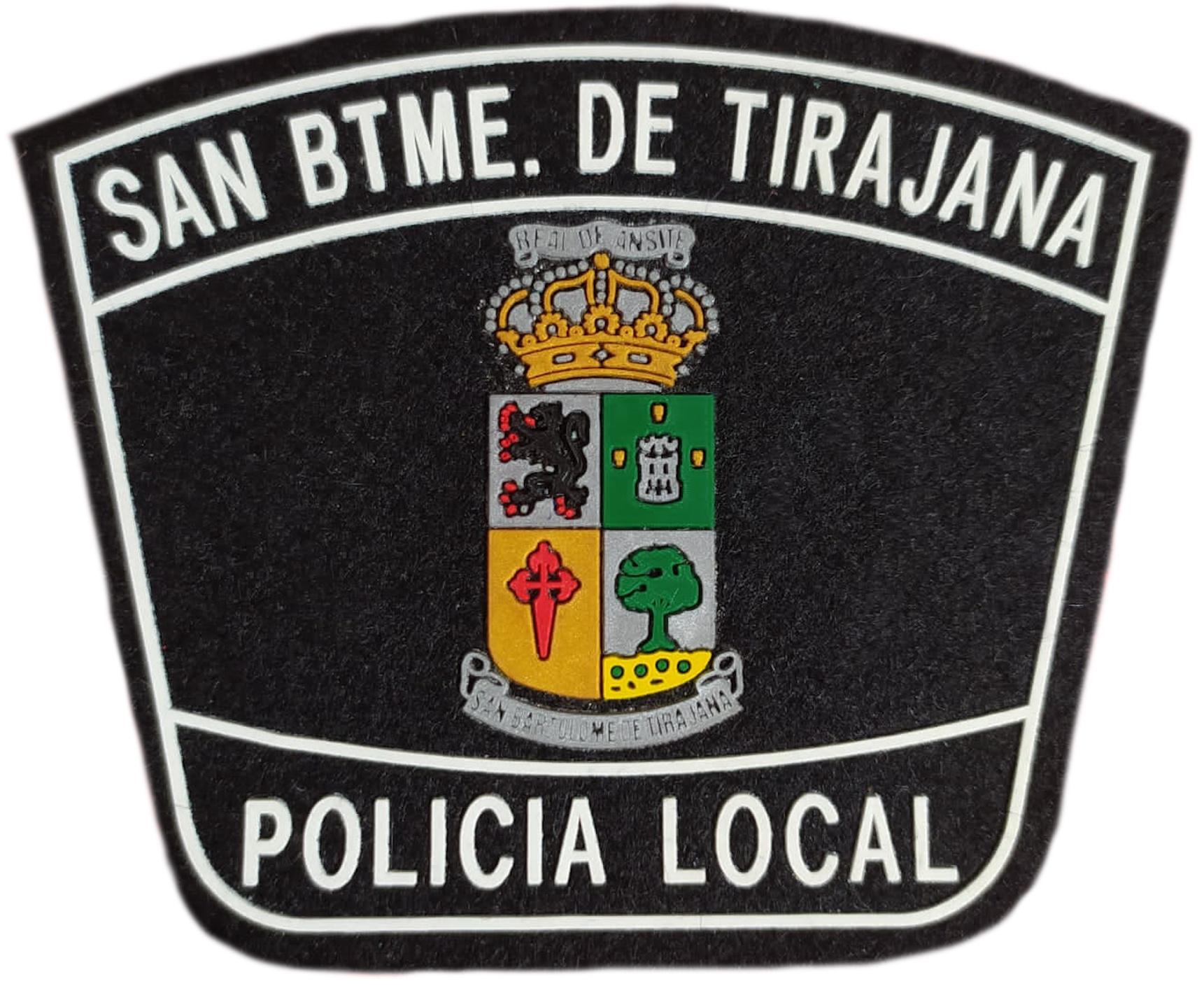 Policía Local San Bartolomé de Tirajana Canarias parche insignia emblema distintivo Police Dept